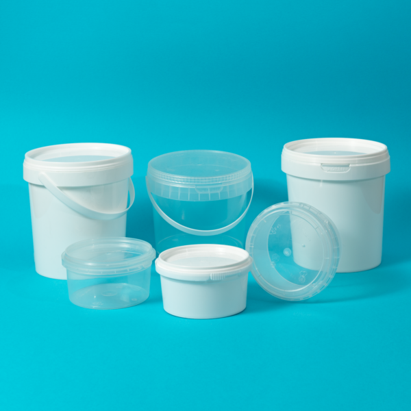 Secchielli in materiale plastico